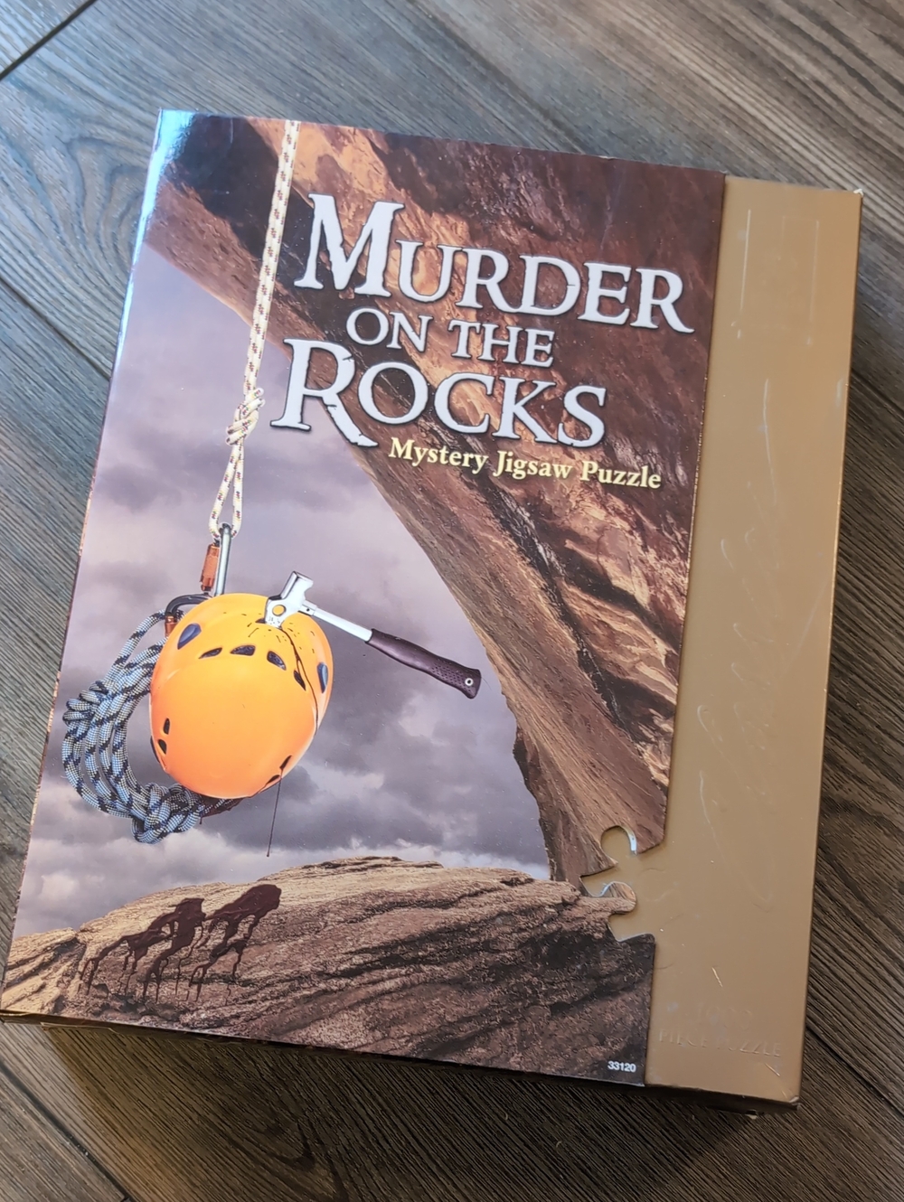 Murder on the Rocks Mystery Jigsaw Puzzle 1000